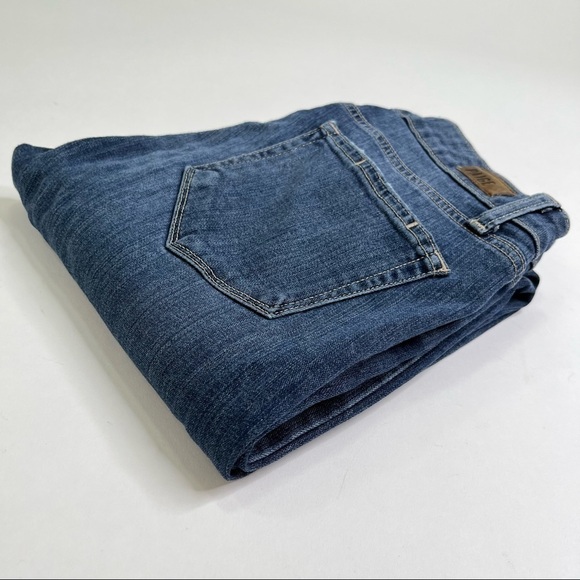 PAIGE Verdugo Ultra Skinny Quinnley Destructed Medium Wash Blue Jeans SIZE 26 - Picture 13 of 16